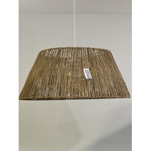 Καπέλο  φωτιστικού. Επενδυμένο Με Φυσικό Σχοινί Κάνναβης