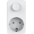 ΑΝΤΑΠΤΟΡΑΣ ΜΕ DIMMER PA-GED-01SPRO ΛΕΥΚΟ