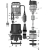 Βατραχάκι AQUASTRONG EKS-550PW 550W 0,7HP